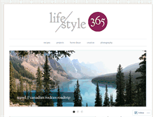 Tablet Screenshot of lifestylethreesixfive.com